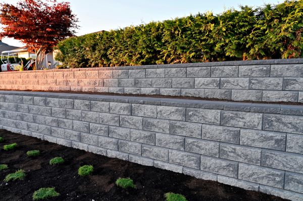 Concrete Retaining Wall Installation in Cheyenne
