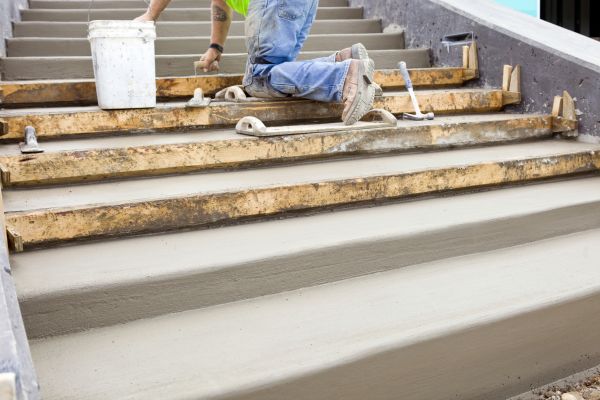 Concrete Steps Pouring in Cheyenne
