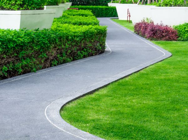 Walkway Curb Installation in Cheyenne