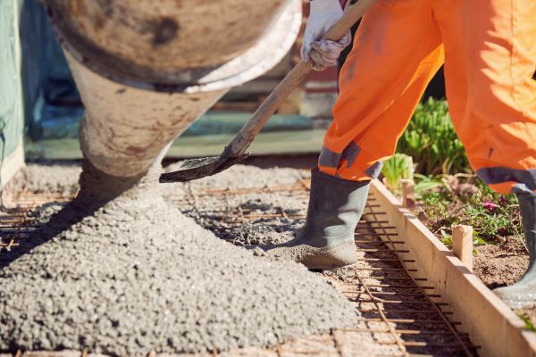 Poured Concrete Installation in Cheyenne