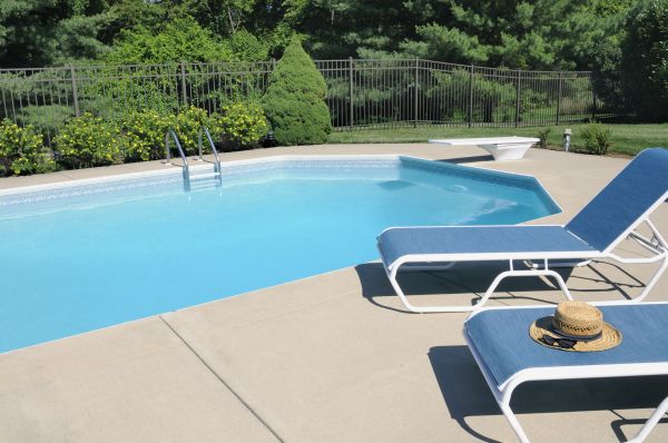 Poolside Concrete Installation in Cheyenne