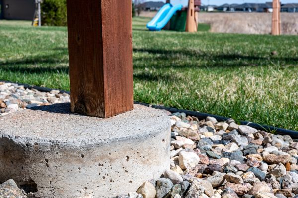 Deck Footing Installation in Cheyenne