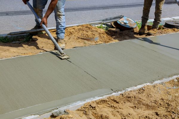 Cement Pathway Installation in Cheyenne