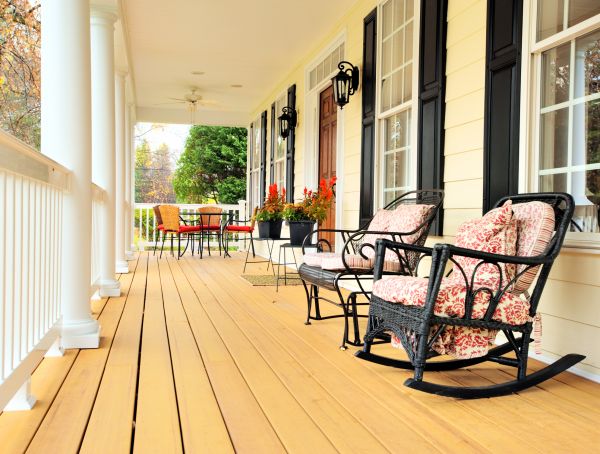Front Porch Renovation in Cheyenne