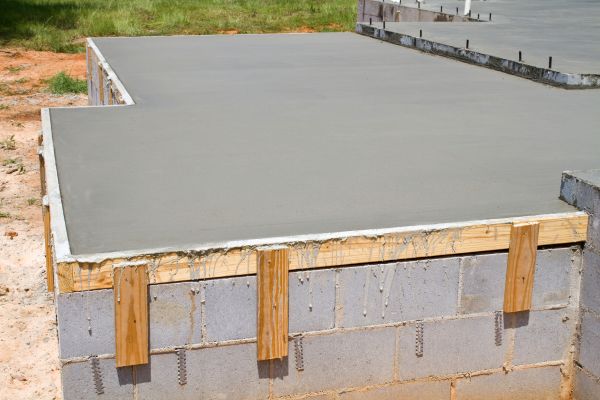 Concrete Slab Installation in Cheyenne