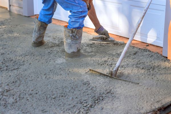 Driveway Slab Construction in Cheyenne