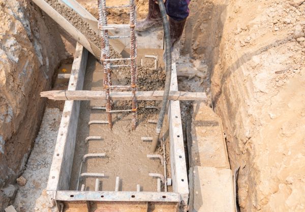 Cement Foundation Pouring in Cheyenne