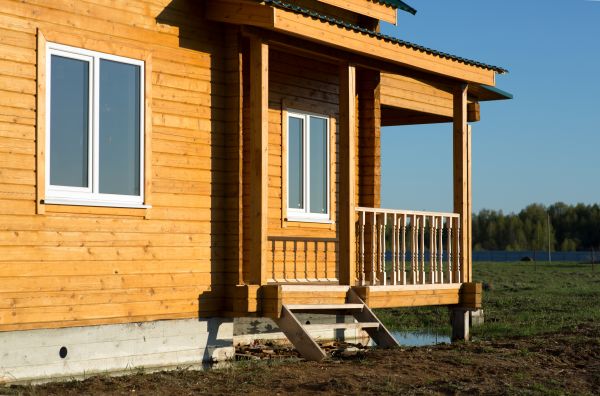 Cabin Footing Construction in Cheyenne