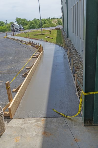 Concrete Sidewalk Paving in Cheyenne
